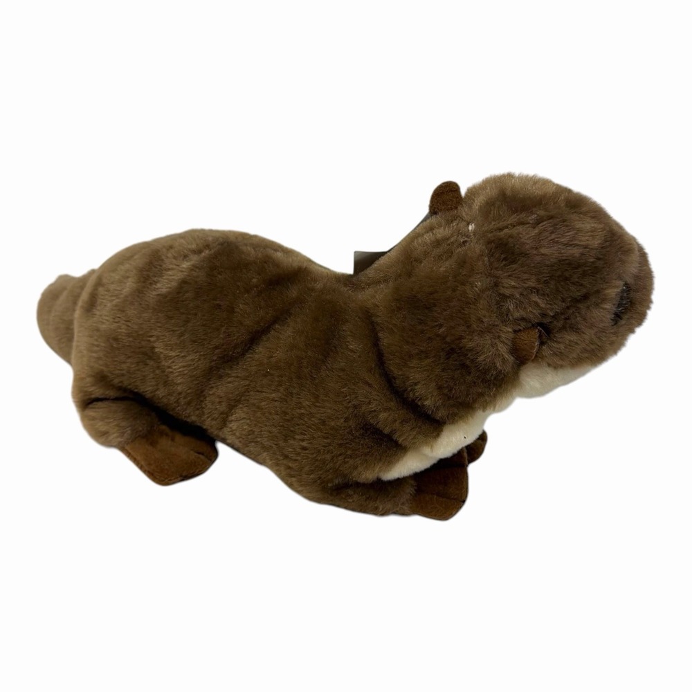 The Petting Zoo River Otter Plush Toy Stuffed Animal for Kids Wild Onez 9" NWT - Picture 5 of 15